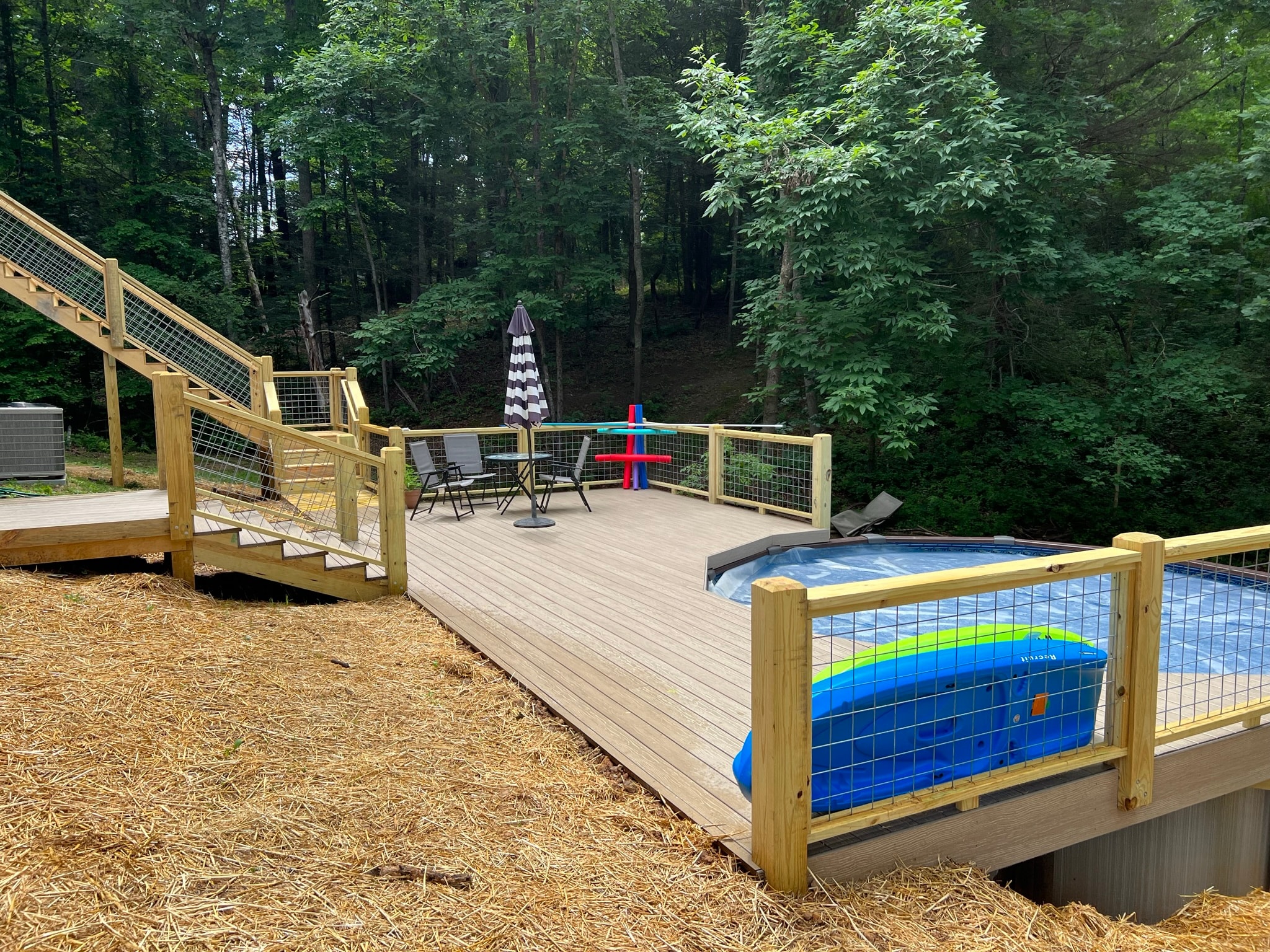 Above Ground Pool Deck