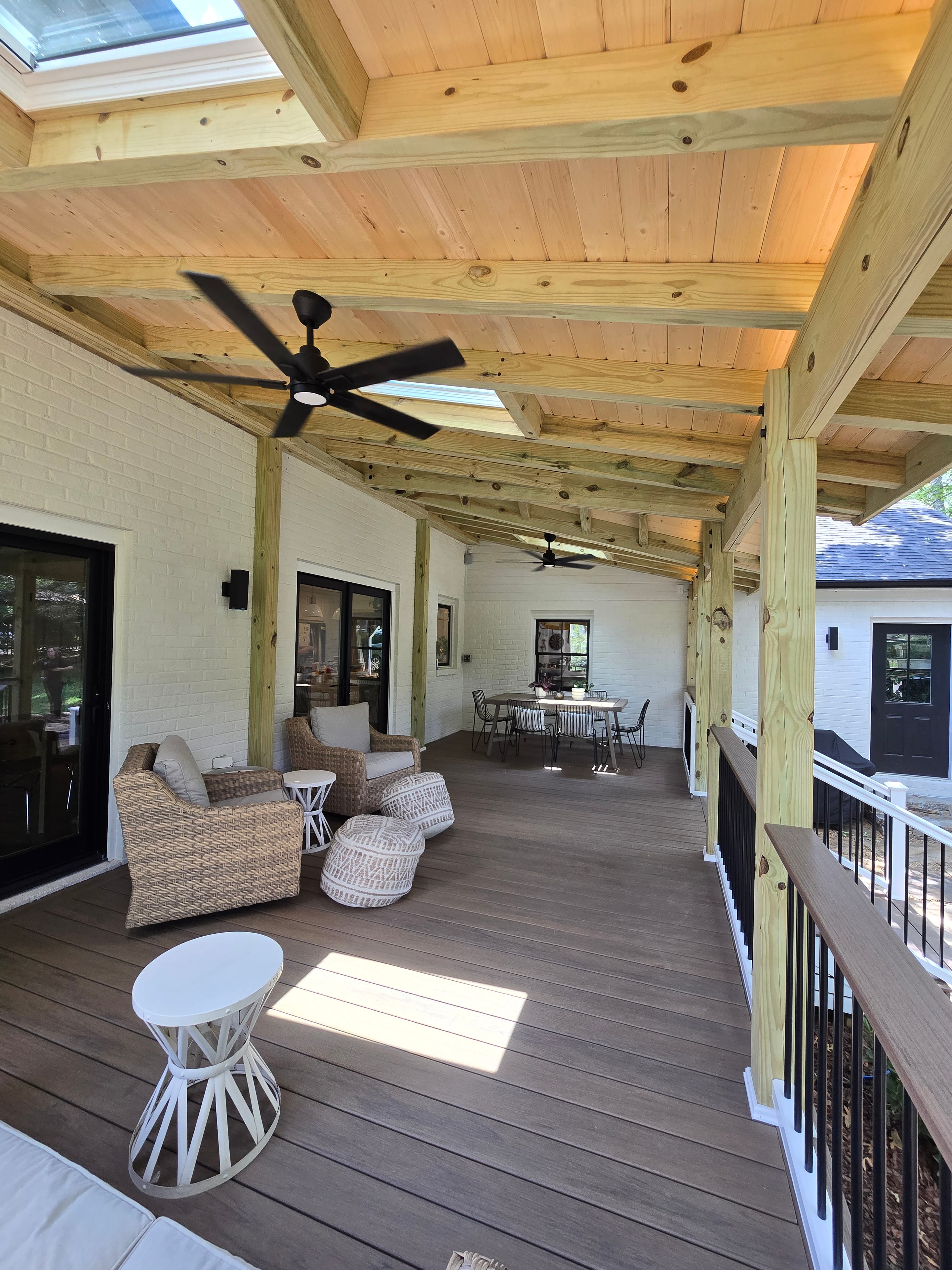 Rustic Roof and Railing