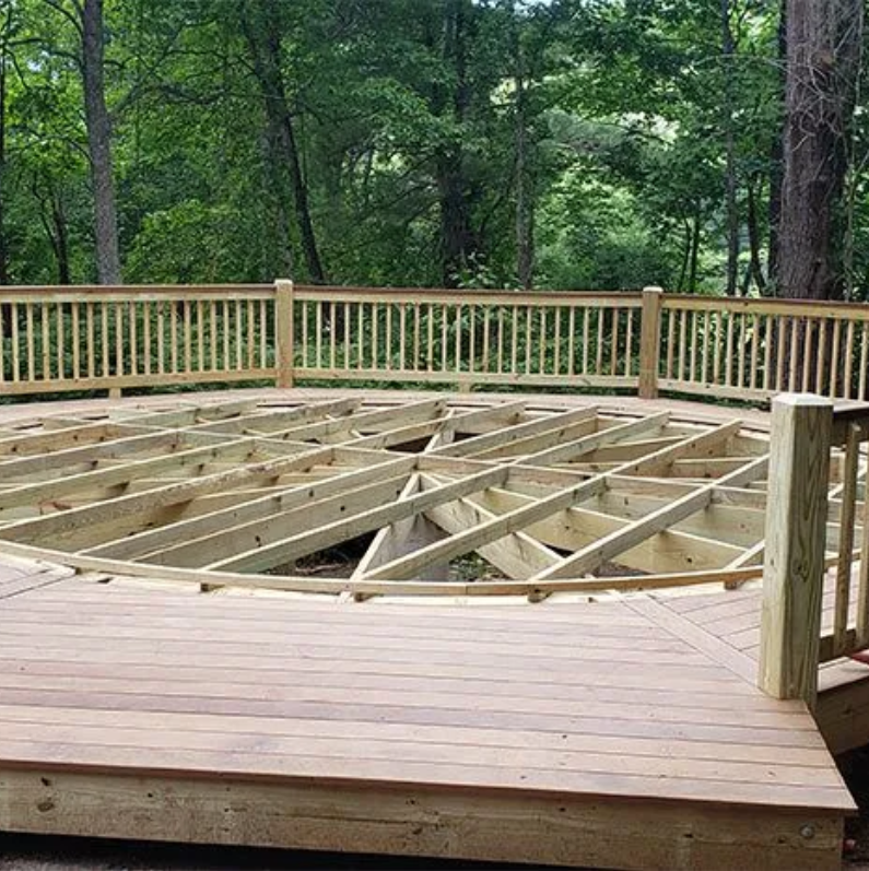 Yurt Deck